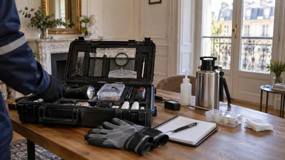 Kit d’intervention professionnel pour le traitement des punaises de lit à Paris